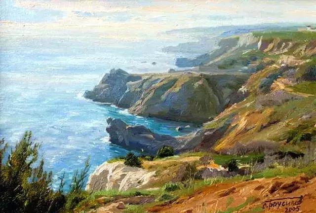 忻东旺油画俄罗斯风景作品,33幅俄罗斯精美风景油画