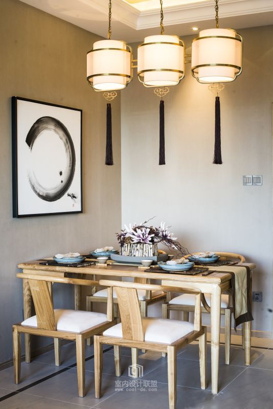 原木禅意风设计案例,新中式原木风装修风格