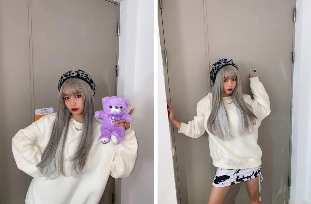 买100元之内的假发,几千元的假发实际效果