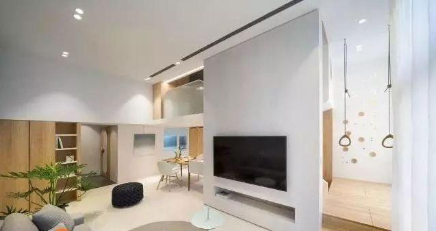 不到50平小房，变两层小别墅，将床架在半空中，瞬间多出间房