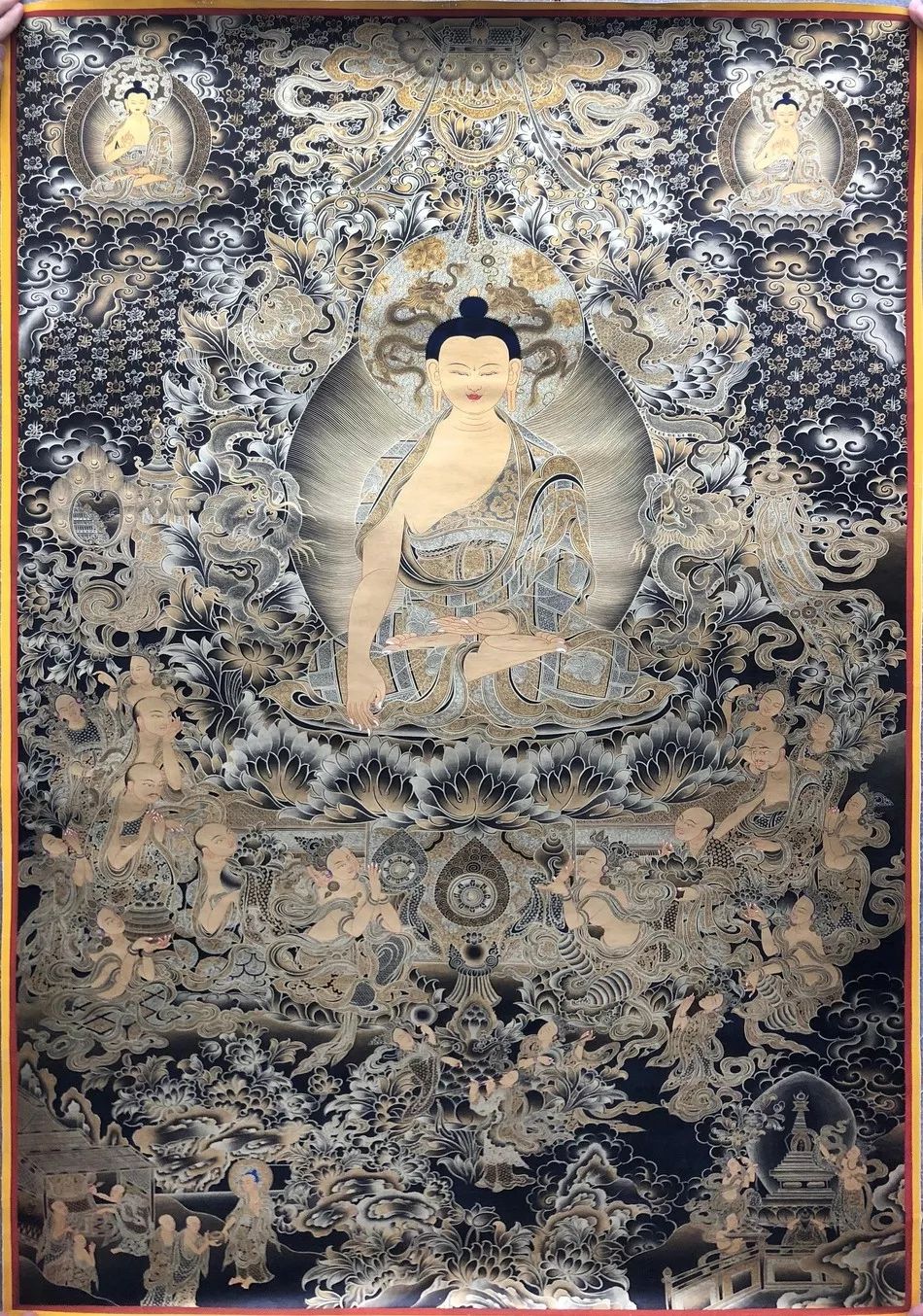 尼泊尔手绘唐卡和西藏唐卡区别,尼泊尔唐卡和藏区唐卡的价格