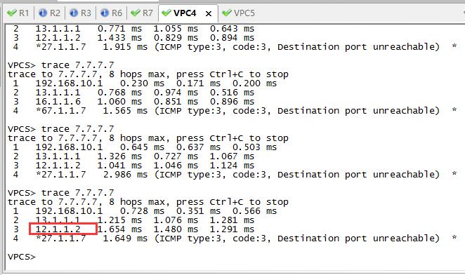 企业互联网双出口流量负载分担和线路故障自动切换配置