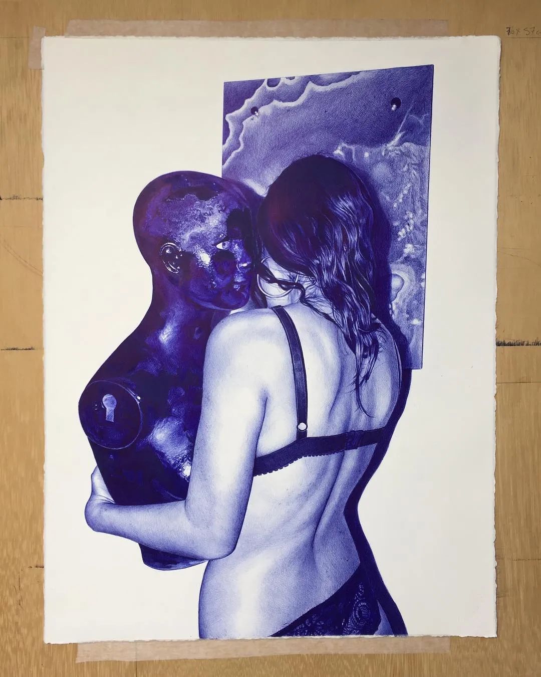 笔尖下的女人火辣性感身材,一天时间7000万*放播**量,网友围观