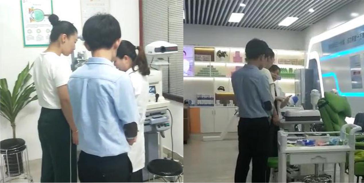 热烈恭贺眼一生湖北宜都加盟商顺利毕业啦！