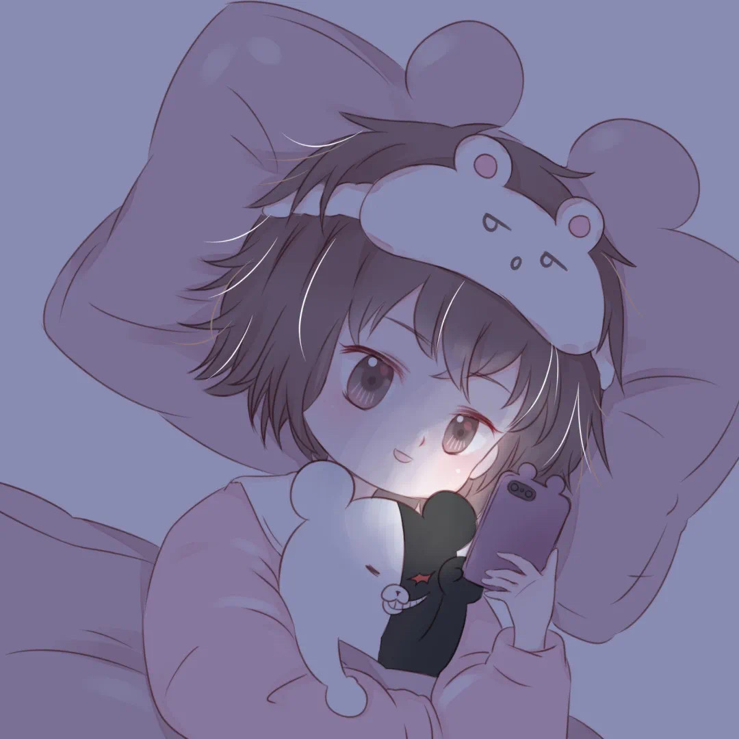 微信头像女生气质淡雅小清新闺蜜,动漫女生闺蜜头像一人一个校服篇