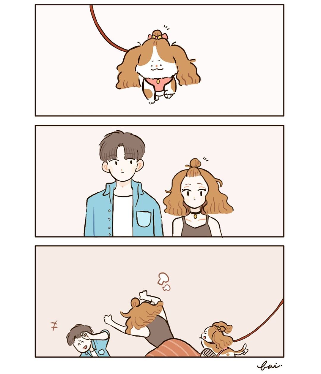 最温馨的情侣小漫画,温馨情侣漫画