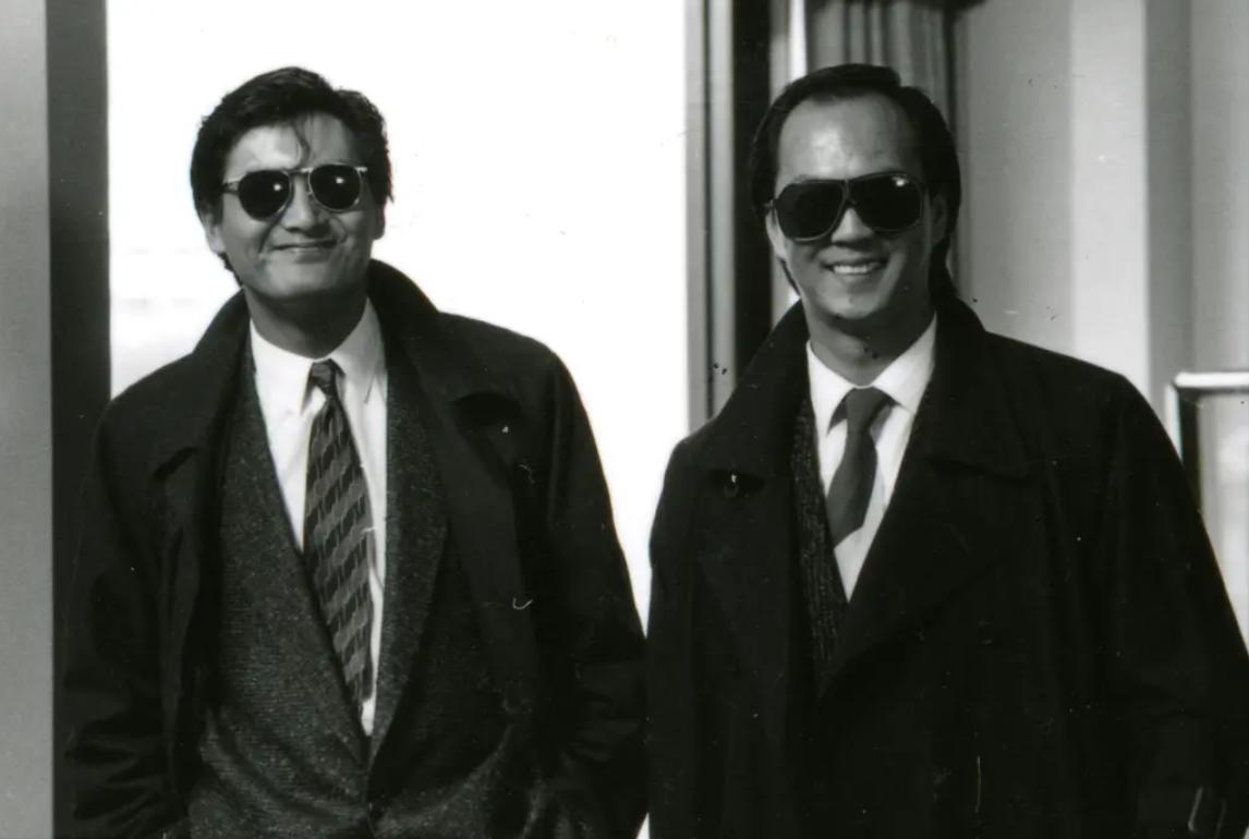 英雄本色吴宇森回忆张国荣,周润发捡剩饭吃饭