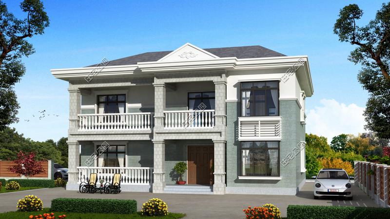 湖南农村小伙建房,砖头盖房遇到地震