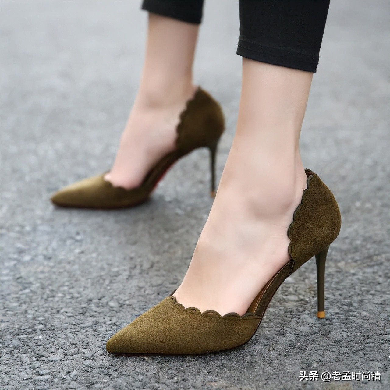 适合矮个子小粗腿的高跟鞋,小个子也能驾驭的透明高跟鞋