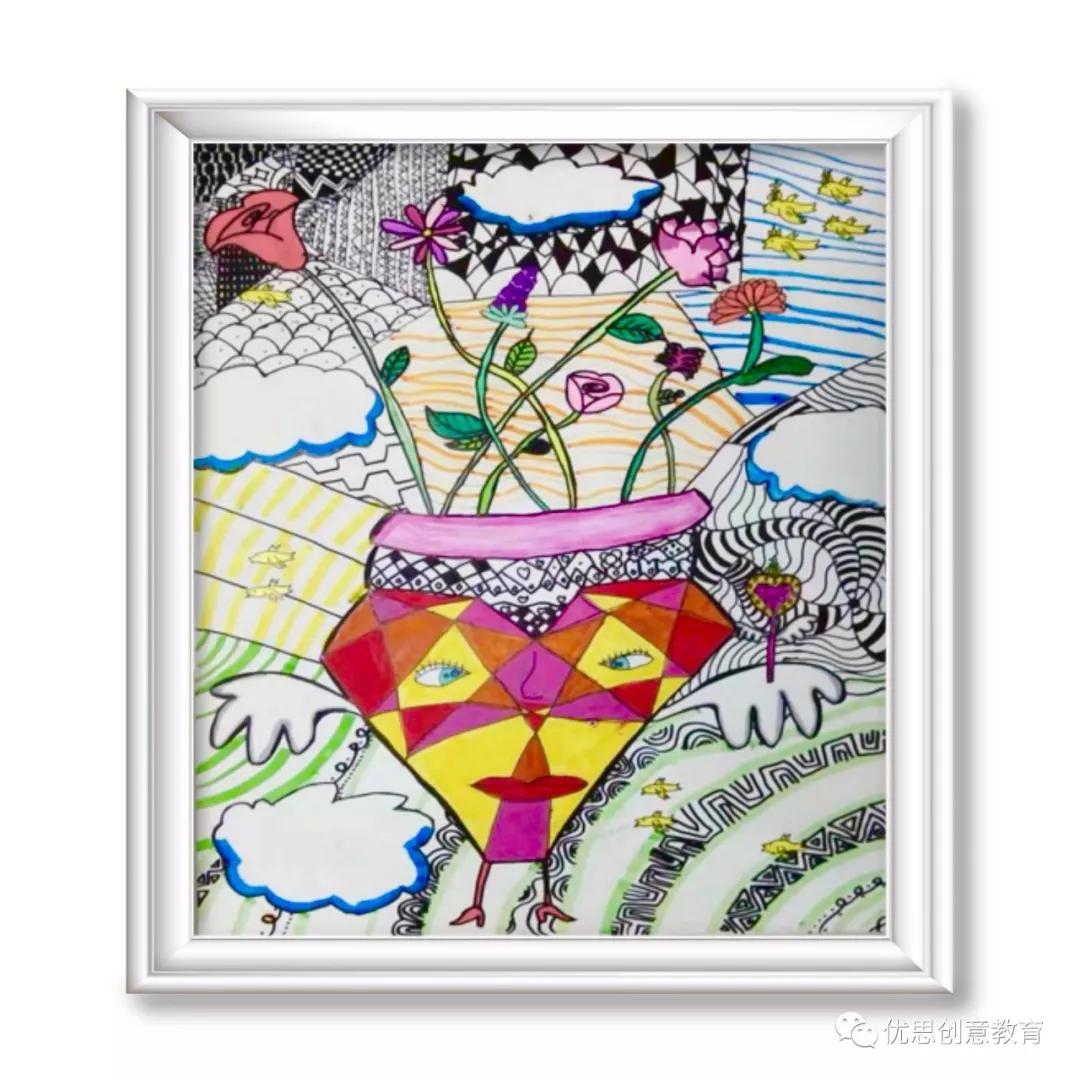 优思创意绘画,优思创意美术作品