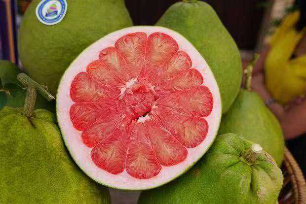 泰国红宝石柚子,正宗的泰国红宝石柚子