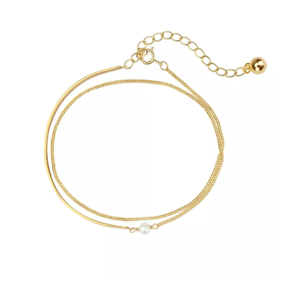 复古金重工项链,复古金项链配纯金吊坠