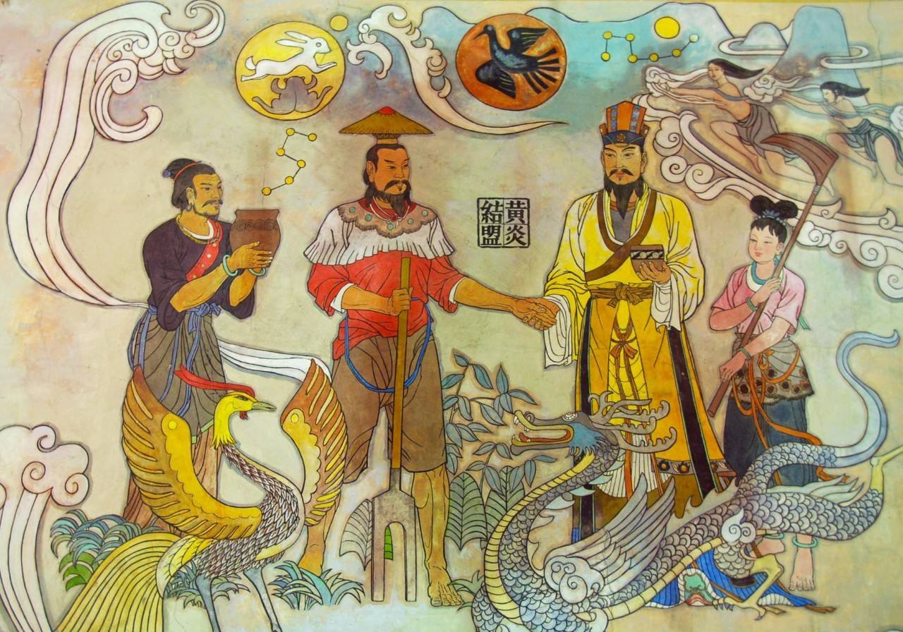 嵩山炎黄二帝,炎黄二帝来历简介