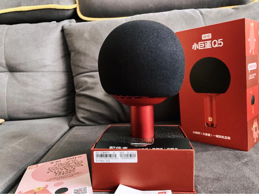 送给女朋友，她一定爱不释手。家庭聚会的法宝！小巨蛋麦克风Q5