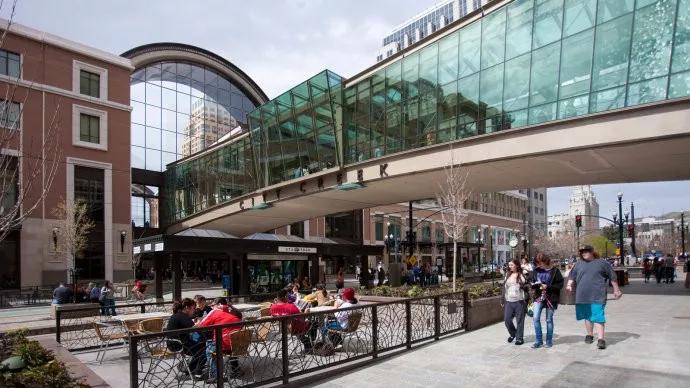 商业步行街景观设计图展示,商业步行街景观设计经典案例