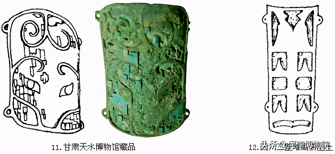 绿松石兽面吊坠镶金,清代精工錾刻狮子纹镂空铜佩