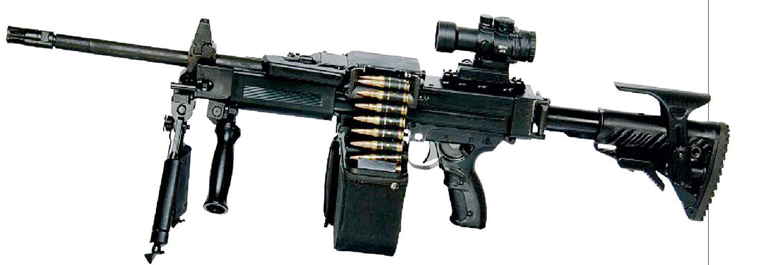 中国95式步枪和美军m4相比,95式轻机枪和95式班用机枪