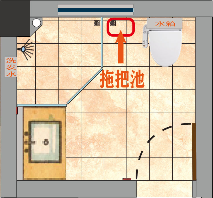 家装自砌拖把池、成品拖把池、移动拖把桶、网红拖把怎么选