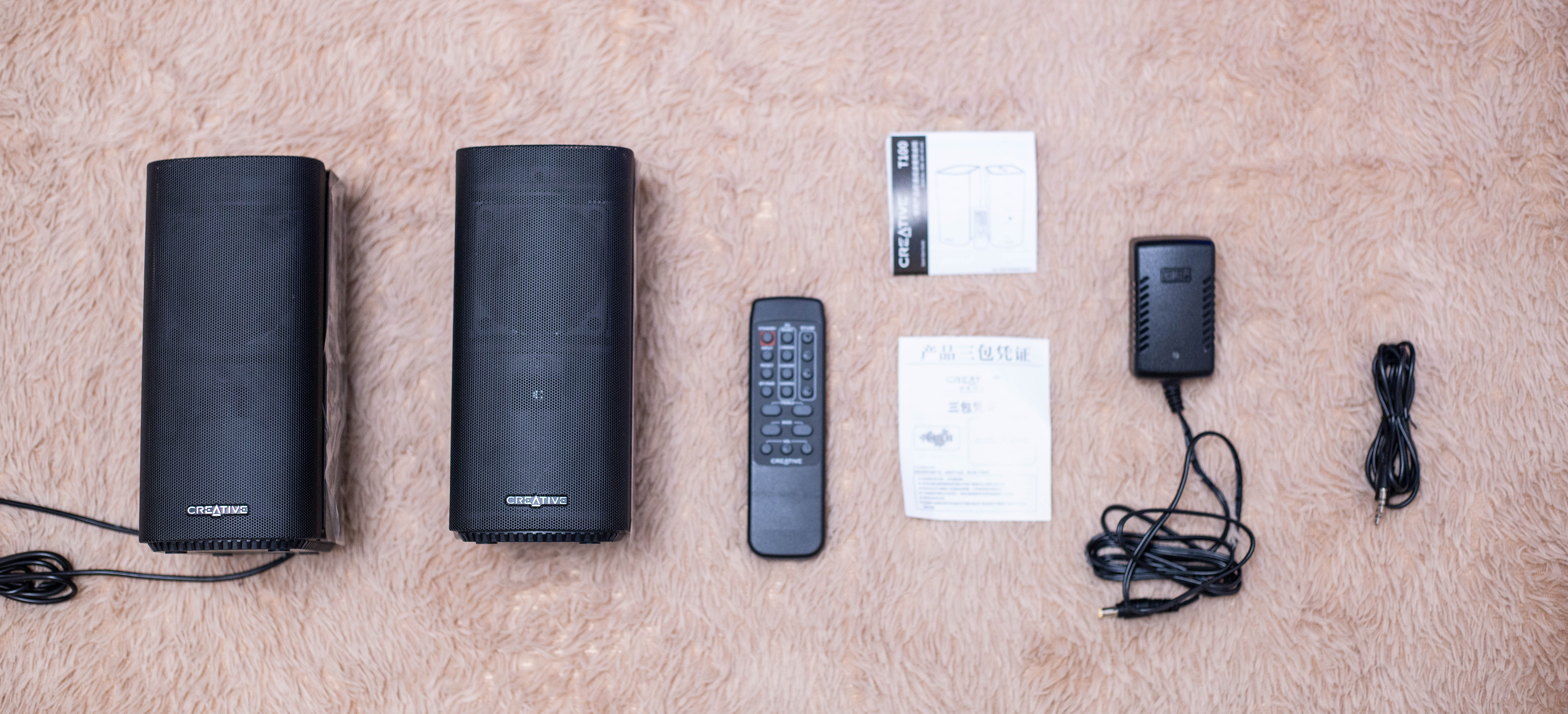 创新T100音箱,创新音箱t20和t100