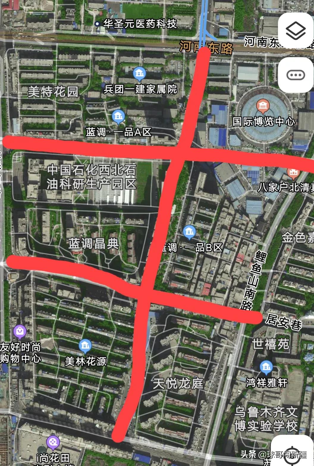 乌鲁木齐会展片区和美居商圈,乌鲁木齐新市区美居大都汇商圈