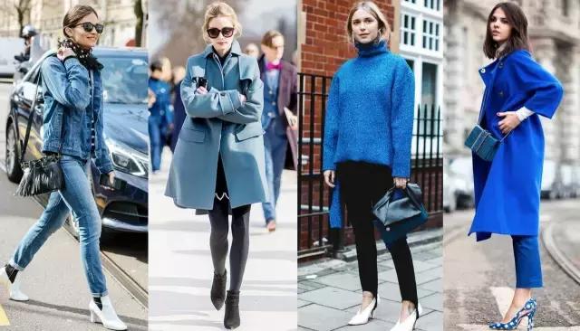 藏青色和黑色哪个更显白显气质,穿这几个颜色显白又气质