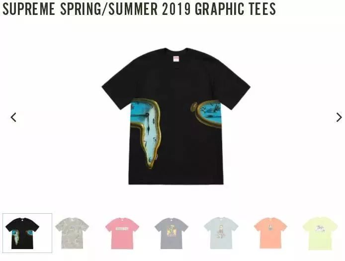 supreme名画联名,supreme早期作品