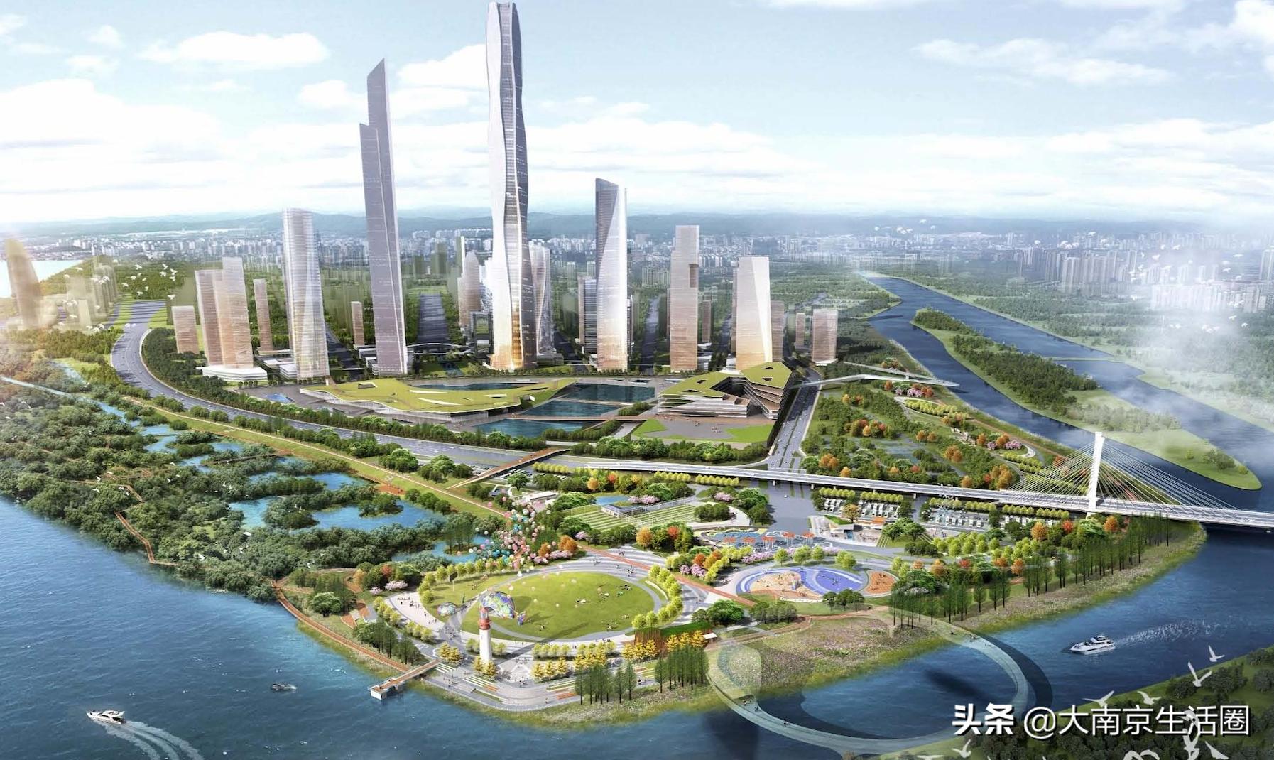 南京都市圈发展规划,南京五桥板块规划发展