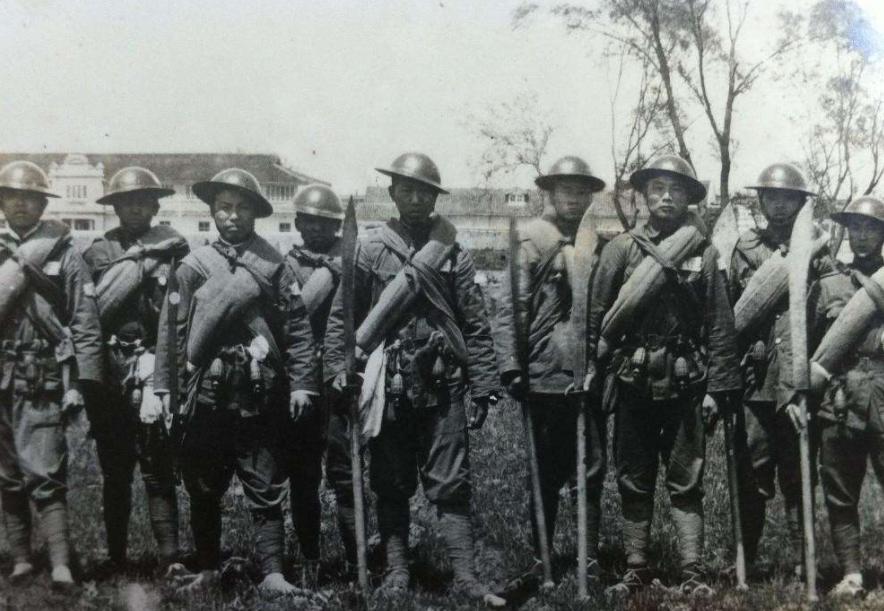 砍鬼子用的大刀,真实的抗日大刀