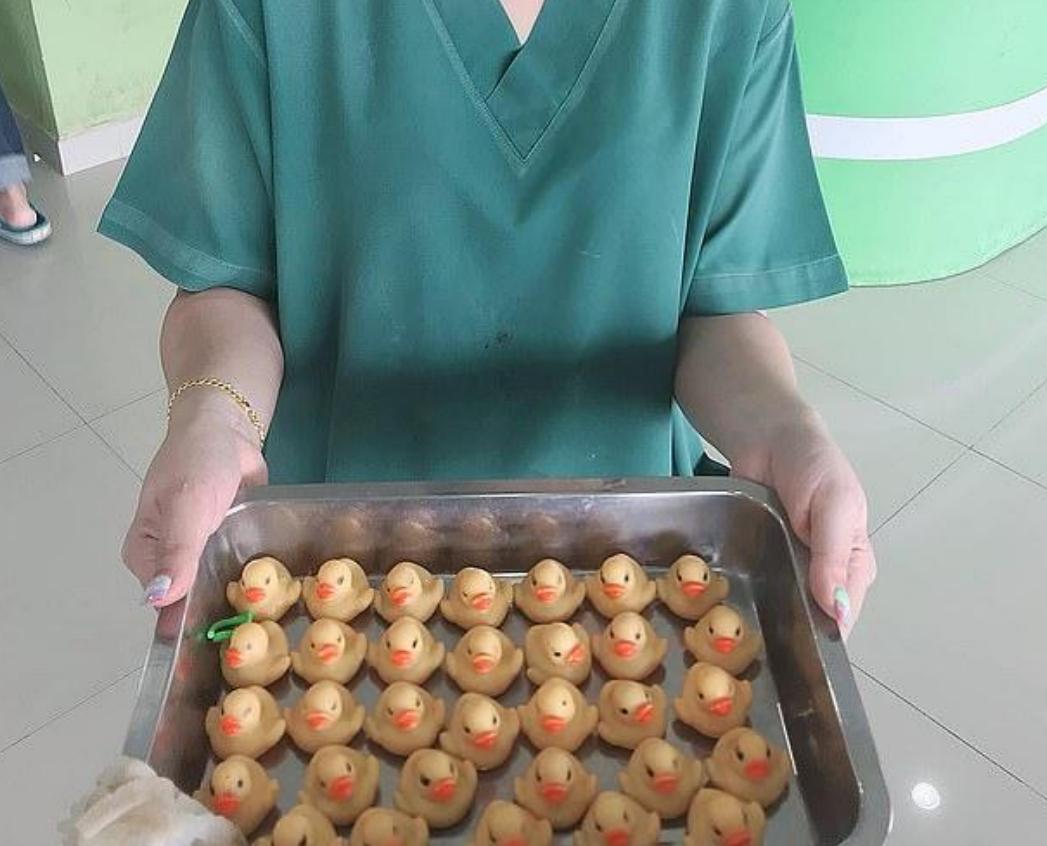 贪吃狗狗吞刀子,狗狗吞11只鸭子