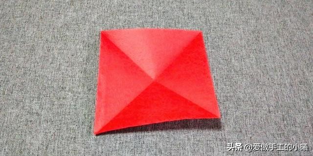 折一朵简单的玫瑰花送给妈妈,折玫瑰花简单又漂亮不用胶水