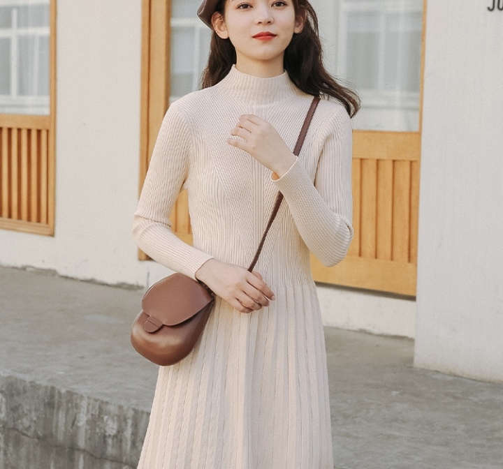 显瘦毛衣穿搭微胖女生秋冬季,120-140斤微胖高档毛衣厚款打底