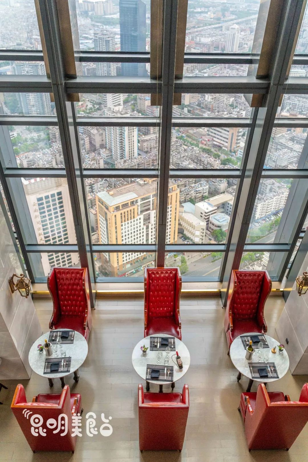 昆明双塔高空餐厅,昆明可以看二环的高空餐厅