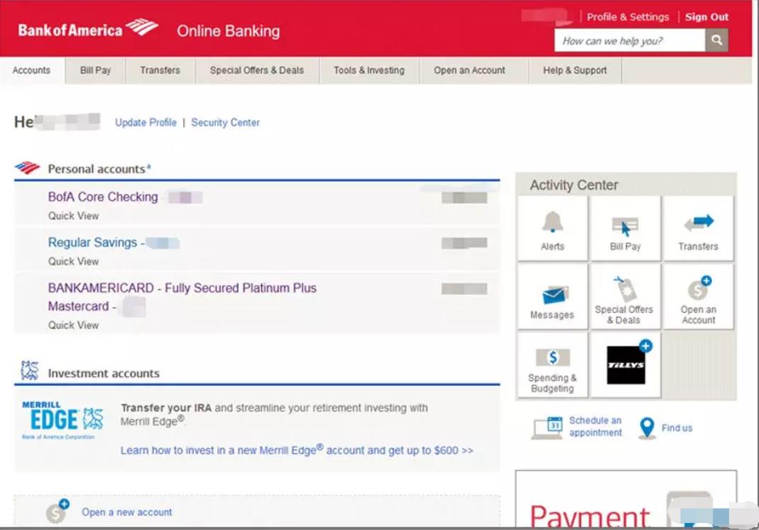 bankofamerica网银怎么汇款回国,美国boa银行如何转账