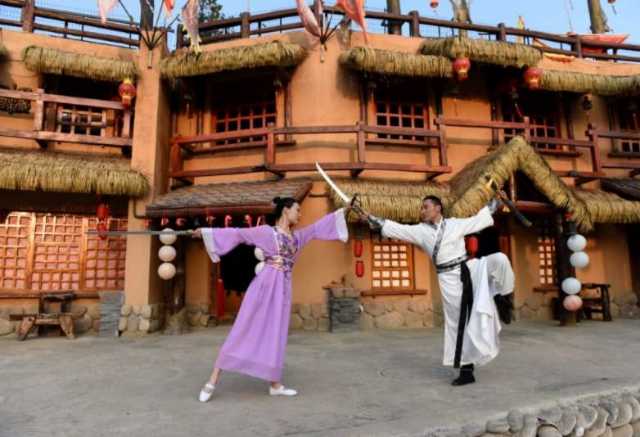 钟杰[亚洲刀剑合璧第一人]中国周城扮演周武王主要角色