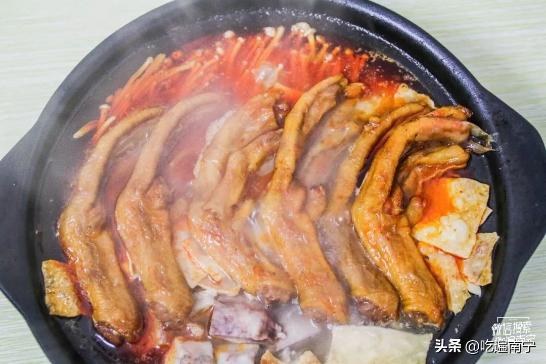 南宁田螺鸭脚煲小店推荐,南宁玉洞田螺鸭脚煲推荐