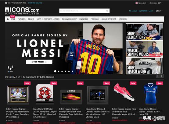 梅西一年在icons签几件球衣,16-17赛季梅西亲笔签名球衣