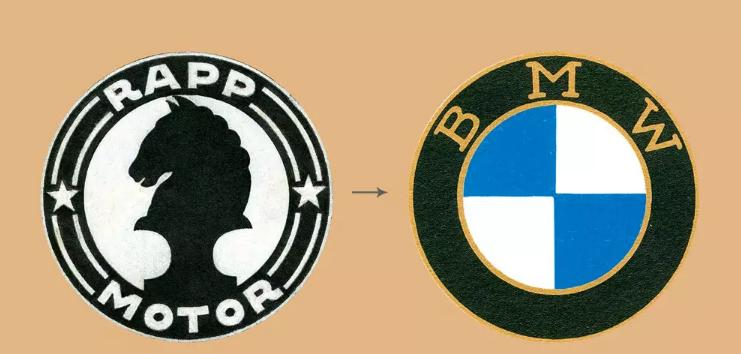 宝马标志设计图,宝马车标灵感是什么