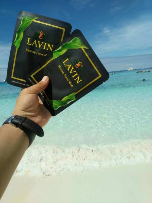 泰国新版rayi蚕丝面膜,泰国lavin面膜