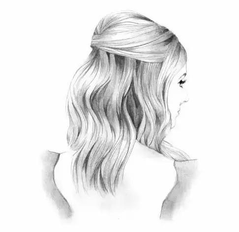 怎样才能画出最漂亮的头发,怎样可以画出简单的头发