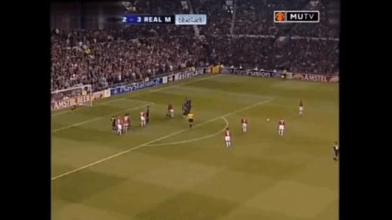 贝克汉姆永远的贝氏弧线,当贝克汉姆