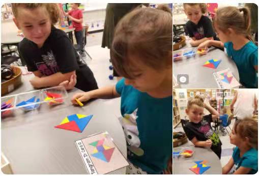 3-6岁幼儿七巧板数学启蒙,益智七巧板宝宝思维训练