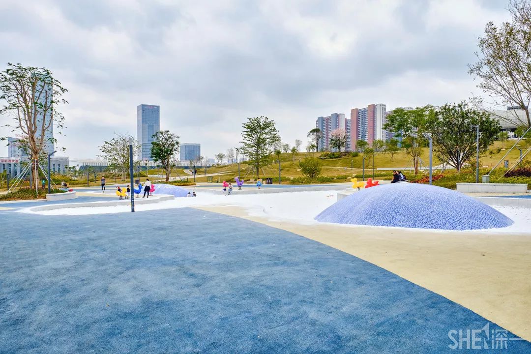 深圳5号地铁线附近的公园,地铁直达的深圳商圈