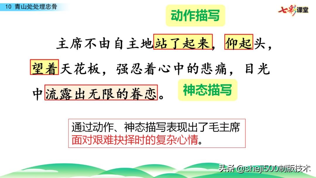 五年级下册青山处处埋忠骨的预习,五年级语文11课青山处处埋忠骨