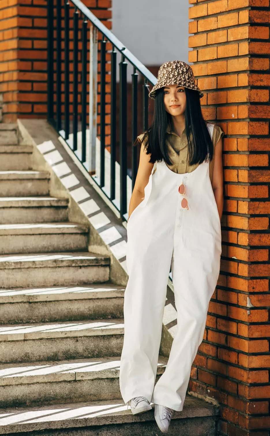 时髦显脸小必选渔夫帽,适合大脸短发的渔夫帽