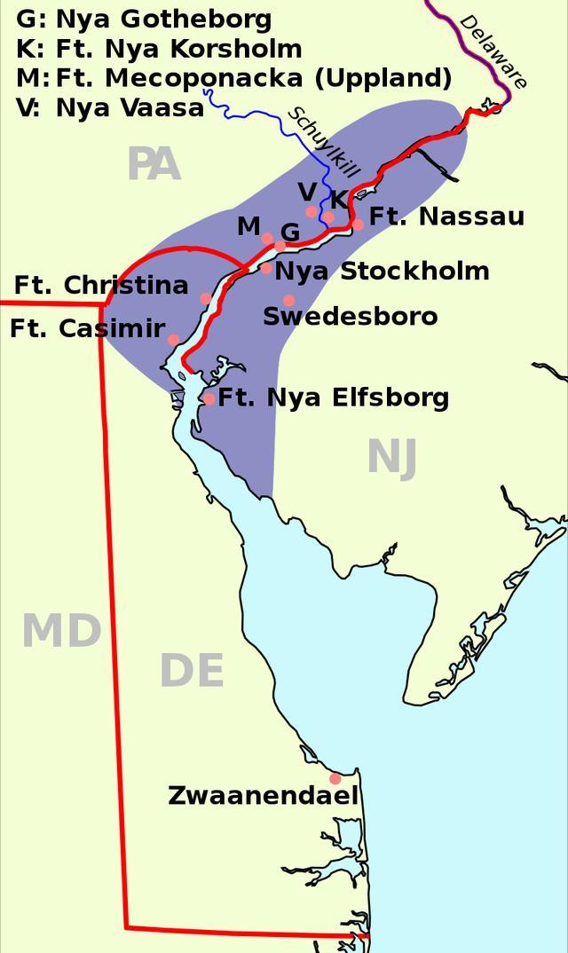 瑞典王国史,瑞典殖民美洲历史