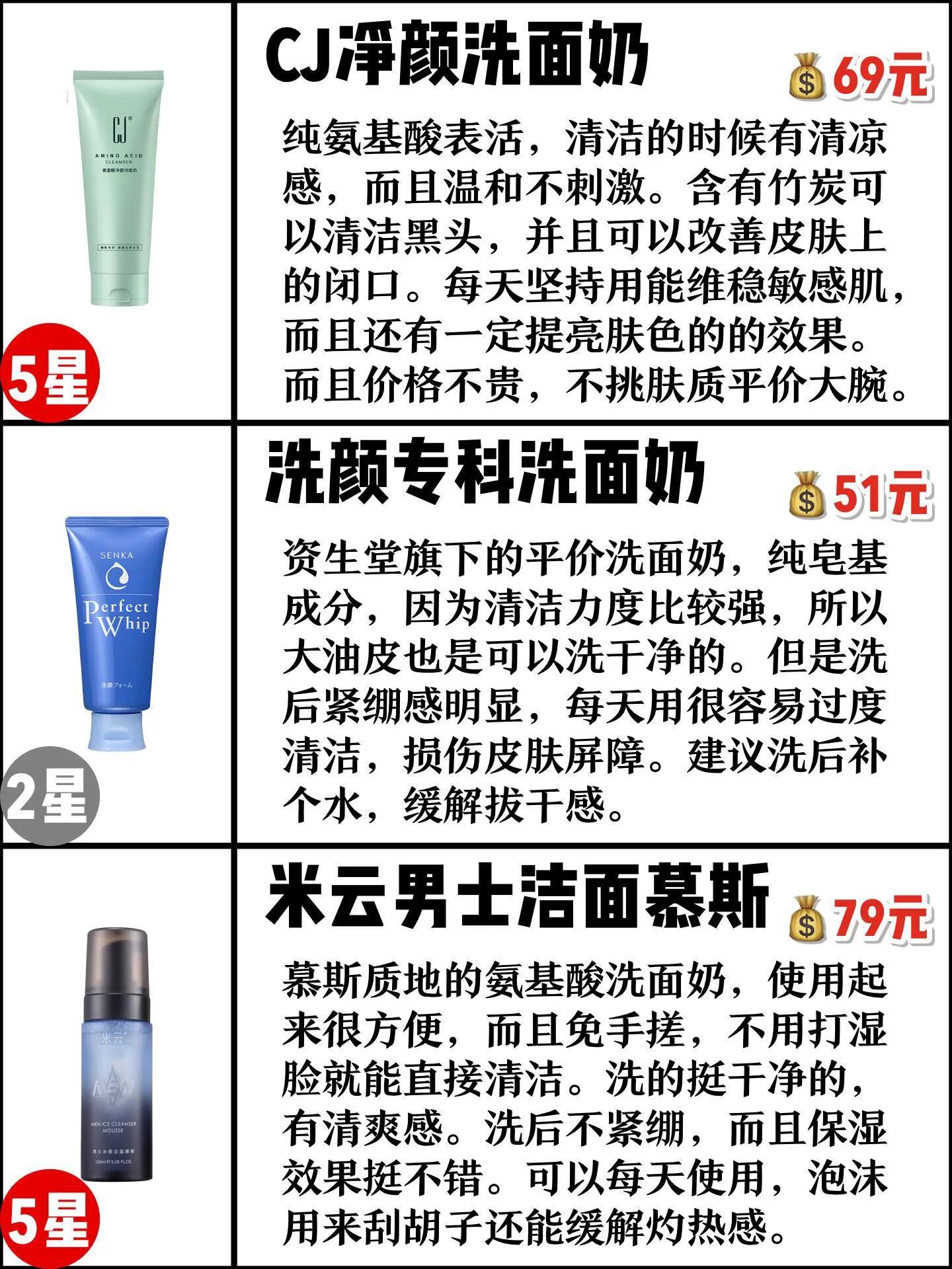 男士洗面奶控油去黑头收缩毛孔,洗面奶推荐男士控油祛痘祛黑头