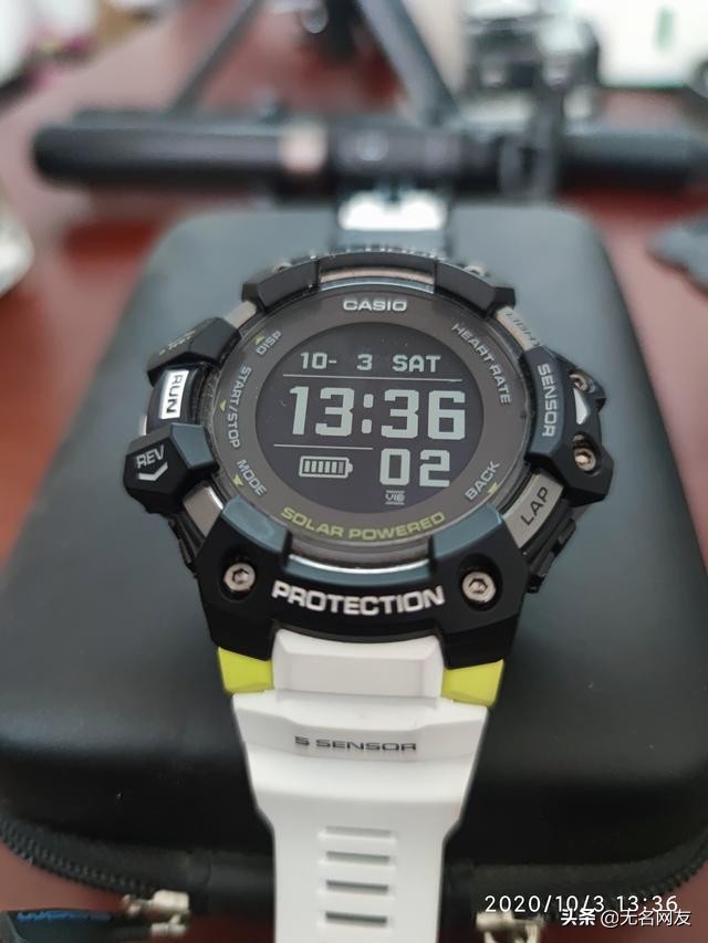 卡西欧GBD-H1000支持心率和GPS的智能手表使用报告