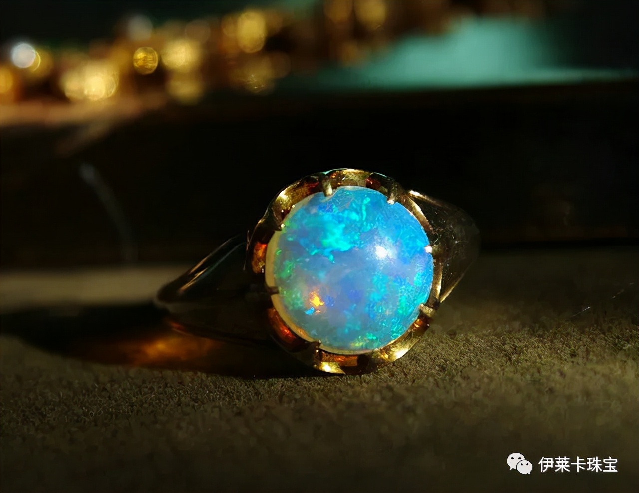 珠宝欣赏欧泊,伊莱卡珠宝的黄金纯不纯
