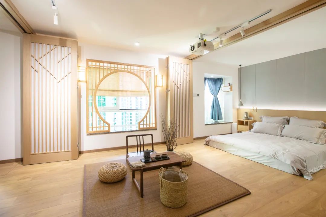 小户型简单大空间设计,75平方现代简约设计