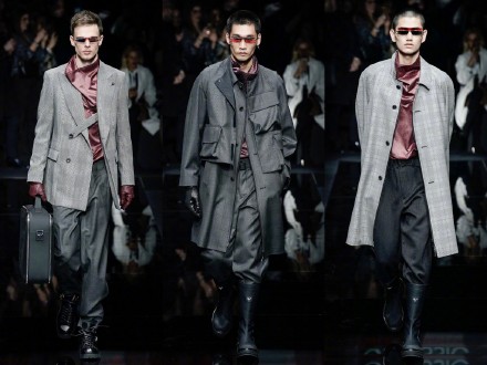 男士阿玛尼穿搭,阿玛尼男休闲黑色男西装